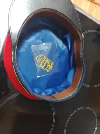 Gorra de factor jefe estacion FEVE