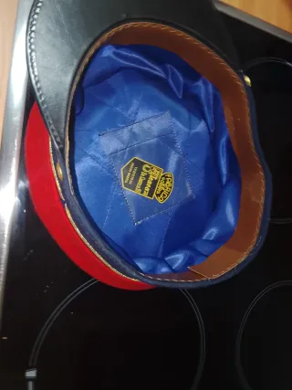 Gorra de factor jefe estacion FEVE