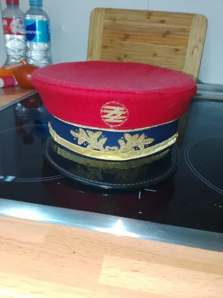 Gorra de factor jefe estacion FEVE