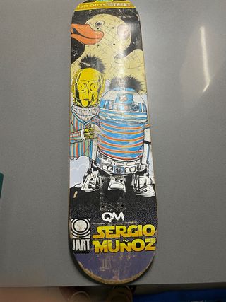 Tabla Skate Sergio Muñoz Droids Street