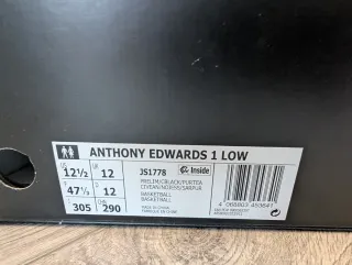 Adidas Anthony Edwards 1 Low Preloved Lime