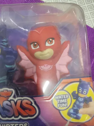 Figuras PJ Masks para el baño