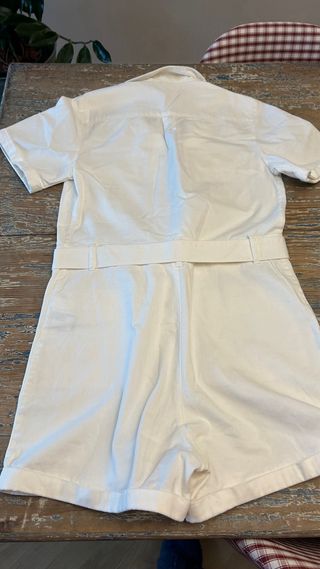 Mono corto blanco Tommy Jeans