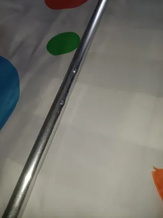 Cortinas baño 12 € .Regalo la barra y las anillas