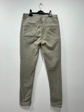 Vaquero slim Zara Talla M gris