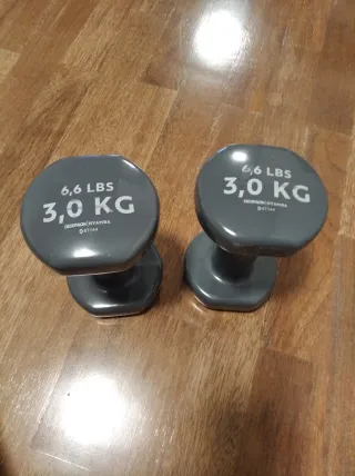 Mancuernas 3 kg (6.6 lbs) Decathlon Nyamba