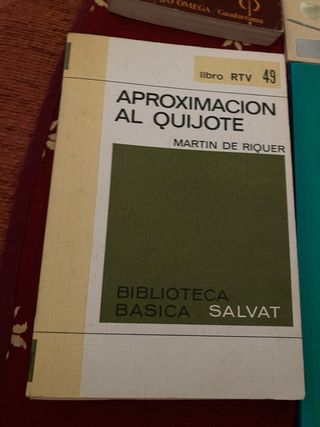 4 Libros sobre el Quijote