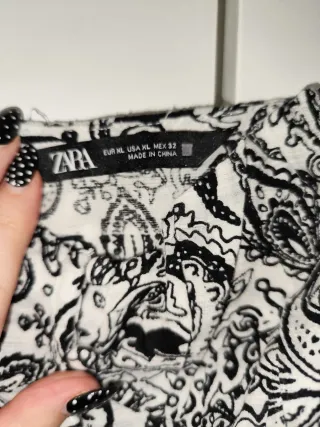 Vestido estampado paisley