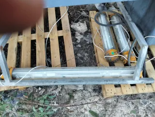 Luz industrial fluorescente