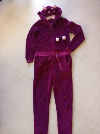 Pigiamone tuta Esmara viola