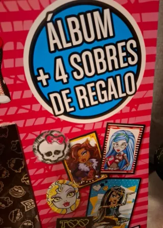 Álbum Colección Monster High Stickers