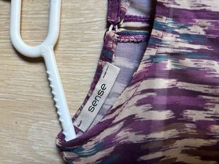 Camisa volantes estampada