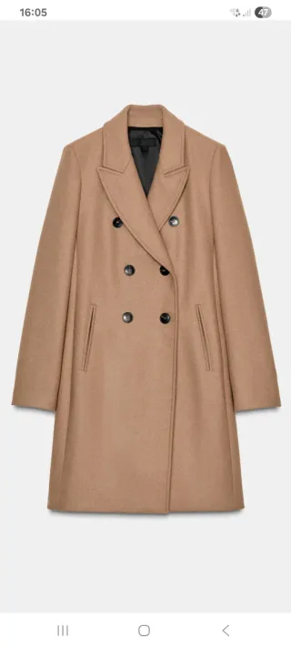 Abrigo Zara Beige sin estrenar