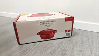 Olla de Hierro Fundido Ernesto 4L Roja