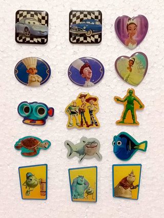 Lote 15 Pins Disney Metal