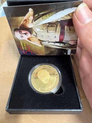 Moneda Conmemorativa 50 Aniversario Franco