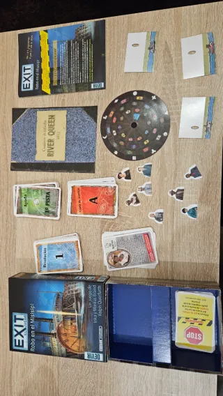 Juego Exit: Robo en el Misisipi