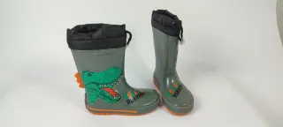 Botas de agua niño dinosaurio Talla 28