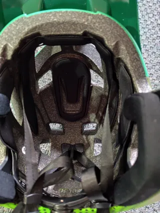 Casco MTB Storm Verde y Amarillo