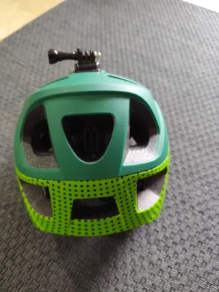 Casco MTB Storm Verde y Amarillo