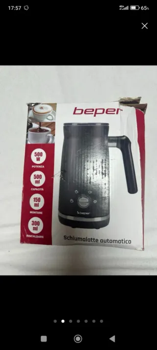 A estrenar Espumador Leche Beper 300ml