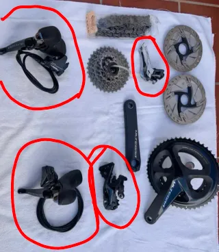 Shimano Ultegra Grupo Parcial