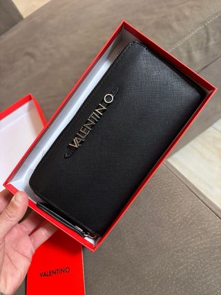 Portafoglio Donna Valentino Nero