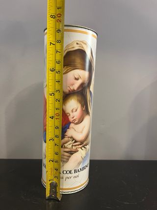 composizione Cimitero vasetto adesivo + candela