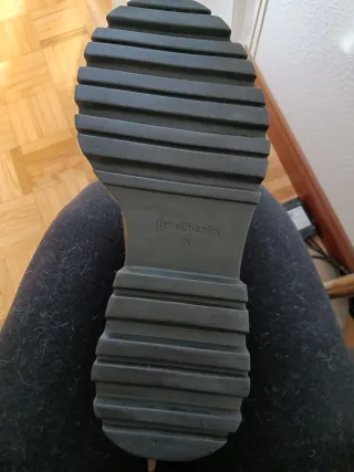 Botas Stradivarius verdes talla 36