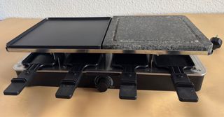 Plancha racletera , Raclette 8 personas con piedra