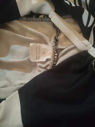 Mallas negras con estampado de corazones