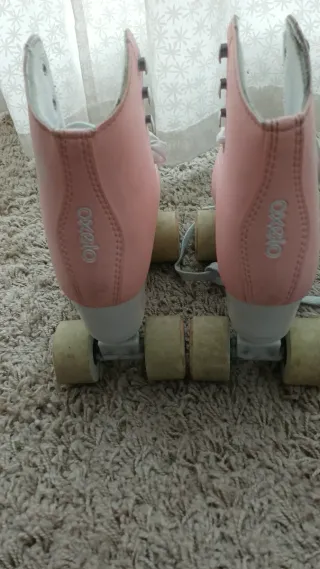 Patines rosas niña T36