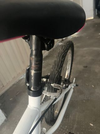 Bicicleta infantil Blanca Decathlon