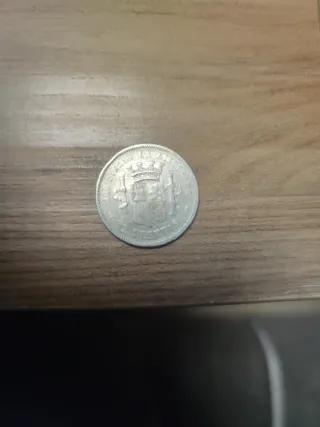 Moneda 2 Pesetas España 1870