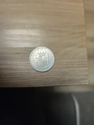 Moneda 2 Pesetas España 1870