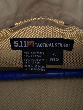 Camisa 5.11 Tactical Blue and camell