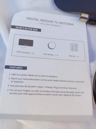 Antena TV Digital HD Interior