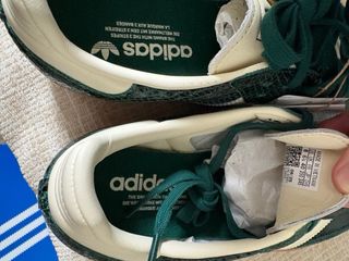 Adidas Samba Verde Piel Serpiente