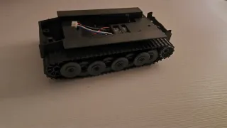 Tanque Alemán Tiger 2WD Raspberry Arduino