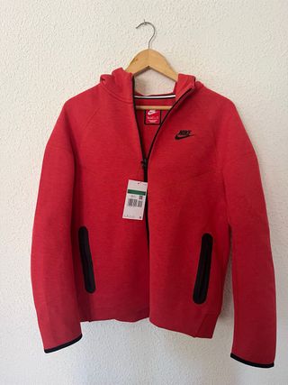 Chaqueta Nike Tech Fleece Kids roja