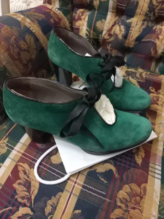 Scarpe Michael Luis camoscio verde tg 39