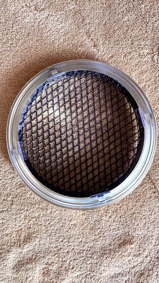 Rejilla Malla Metálica Redonda con Cerco