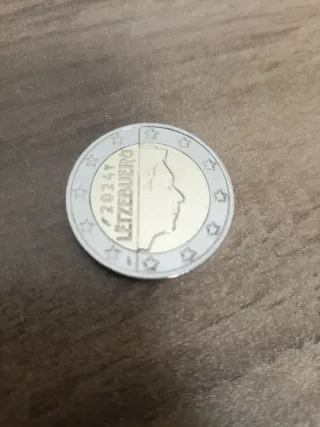 Moneda 2 euros Luxemburgo 2024