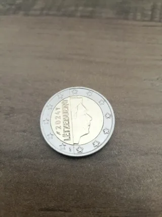 Moneda 2 euros Luxemburgo 2024
