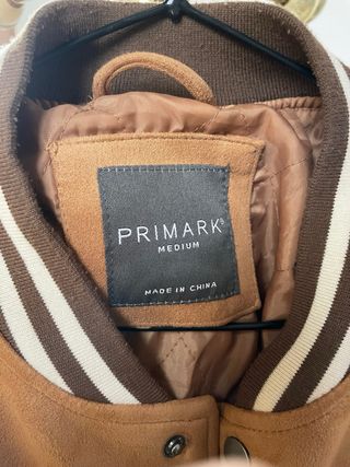 Chaqueta bomber marrón