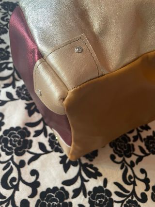 Bolso “Komebukuro “ estilo japonés en piel genuina