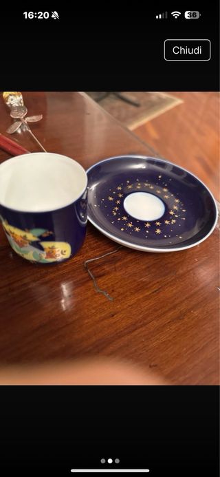 Tazzina da caffè Rosenthal con piattino