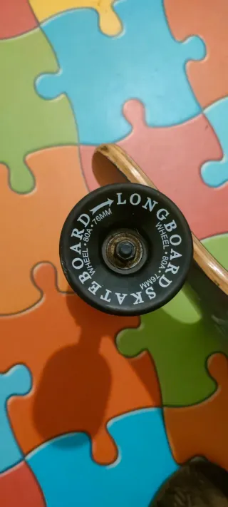 Skate Longboard Negro