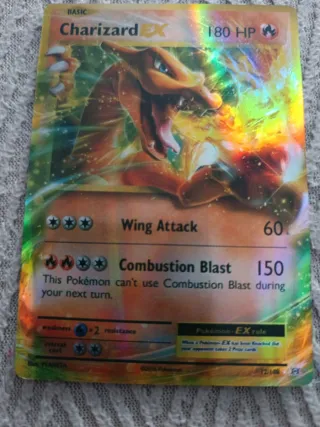 Charizard EX 12/108 Carta Pokémon