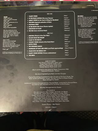 Vinilo Queen Flash Gordon 1980